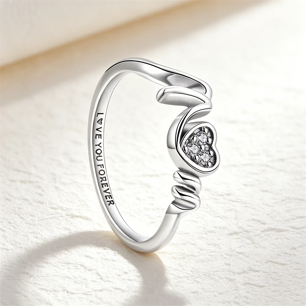Minimalist Style 925 Silver Wa - огляд і ціна Minimalist Ring Stackable