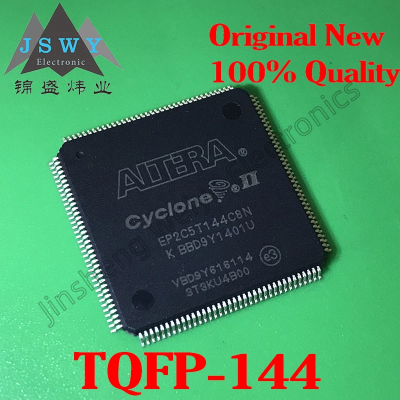 

(1/5-pcs) EP2C5T144C8N TQFP144 Field Programmable Gate Array Chip 100% Original Stock Ships Fast Electronic Components