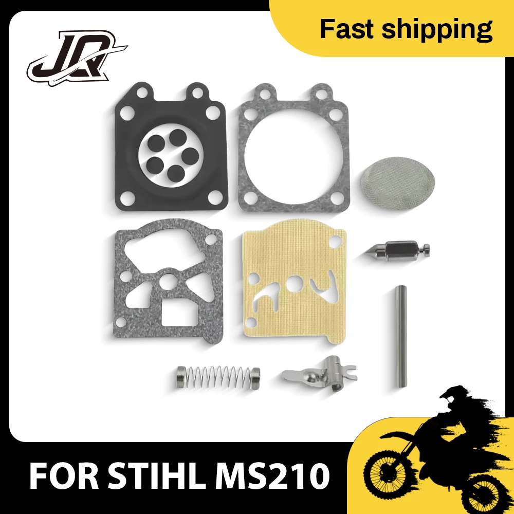 

For Stihl MS210 MS230 MS250 MS240 MS260 FS85 025 Flywheel high-voltage transformer Chainsaw Carburetor Gasket Rebuild Repair Kit