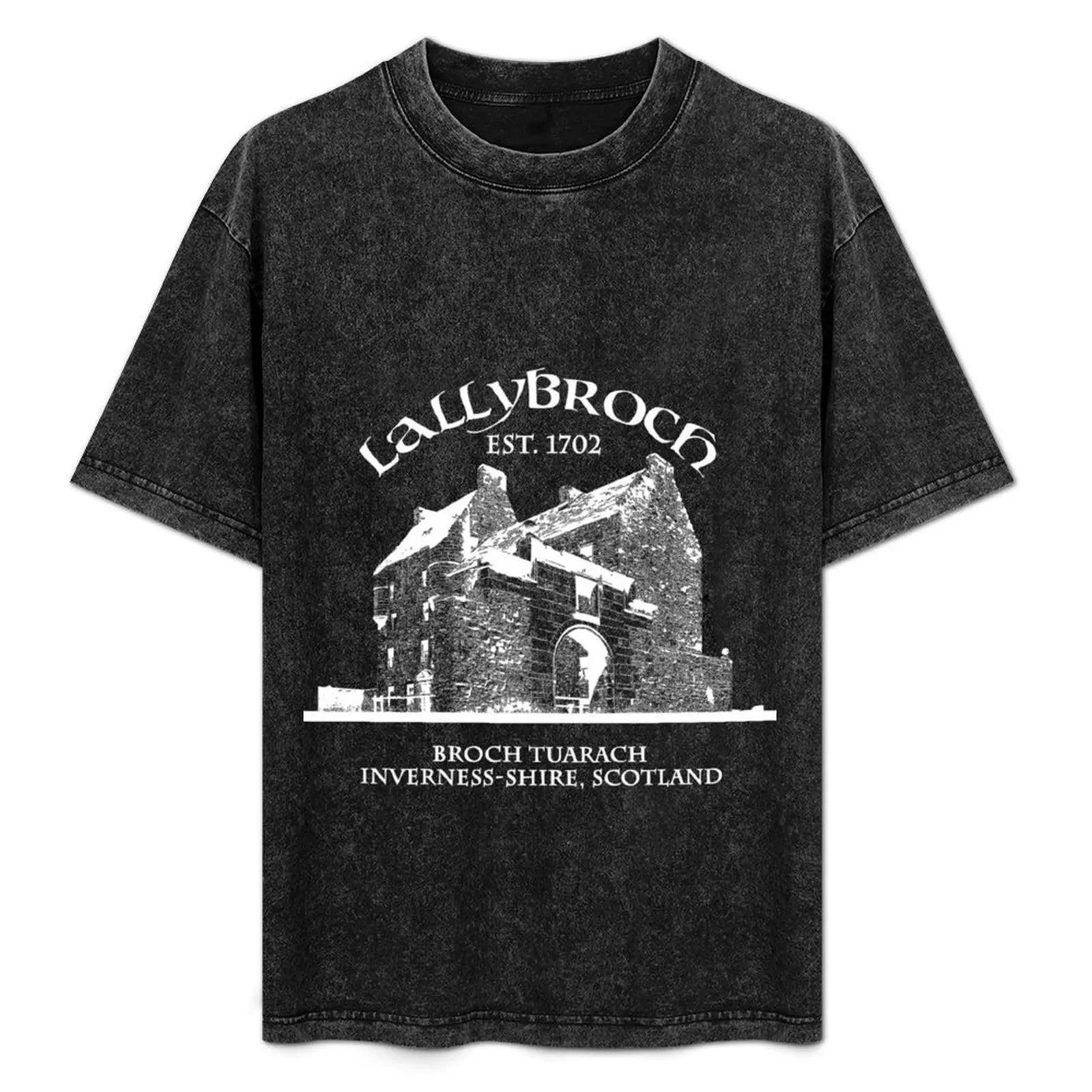 

Lallybroch Outlander WHITE T-Shirt Sports Basic Short Sleeve T-Shirt