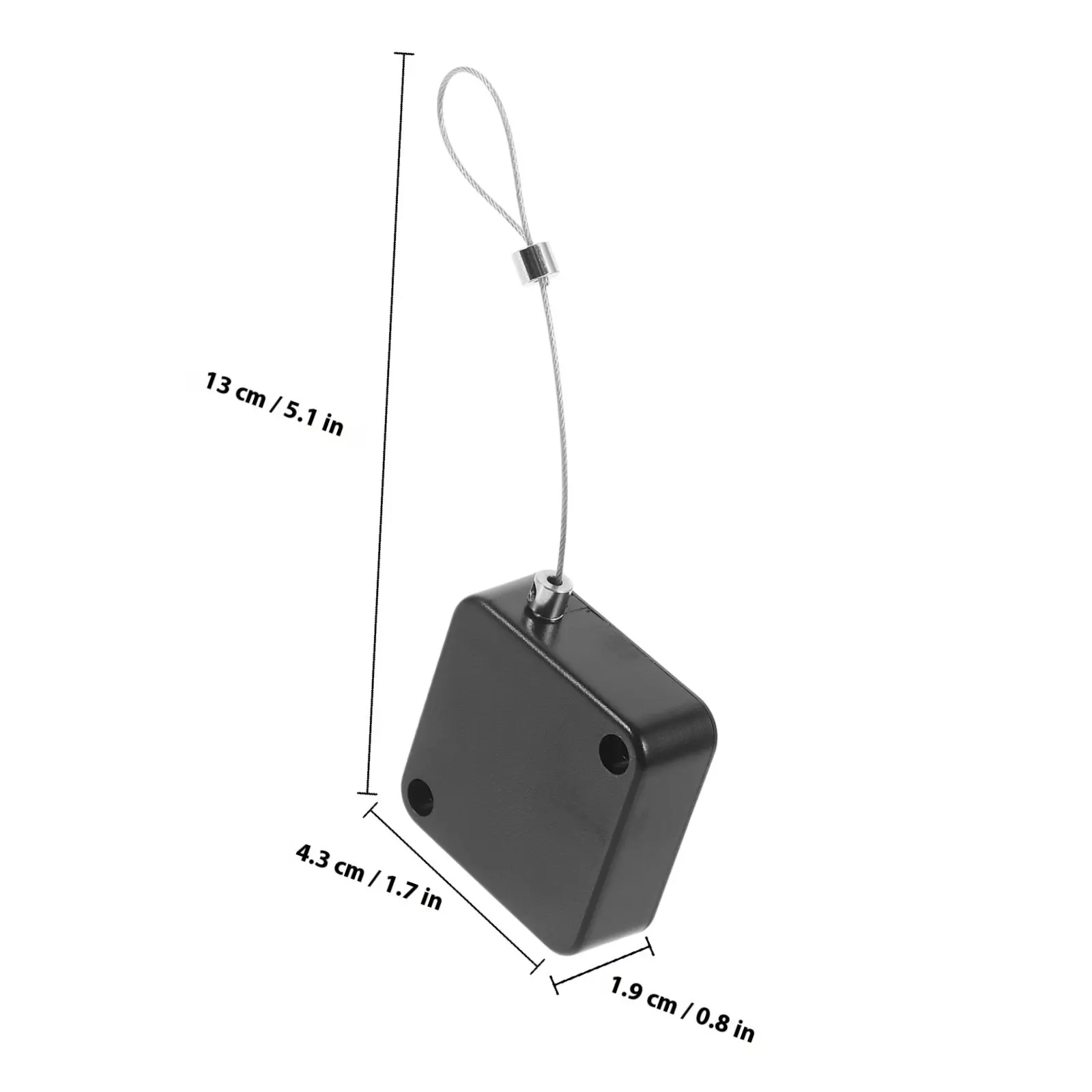 Professional Anti Lost Wire Box Retractable Cable Lock Self Adhesive Anti Theft Steel Wire for Mobile Phones Tablets Display