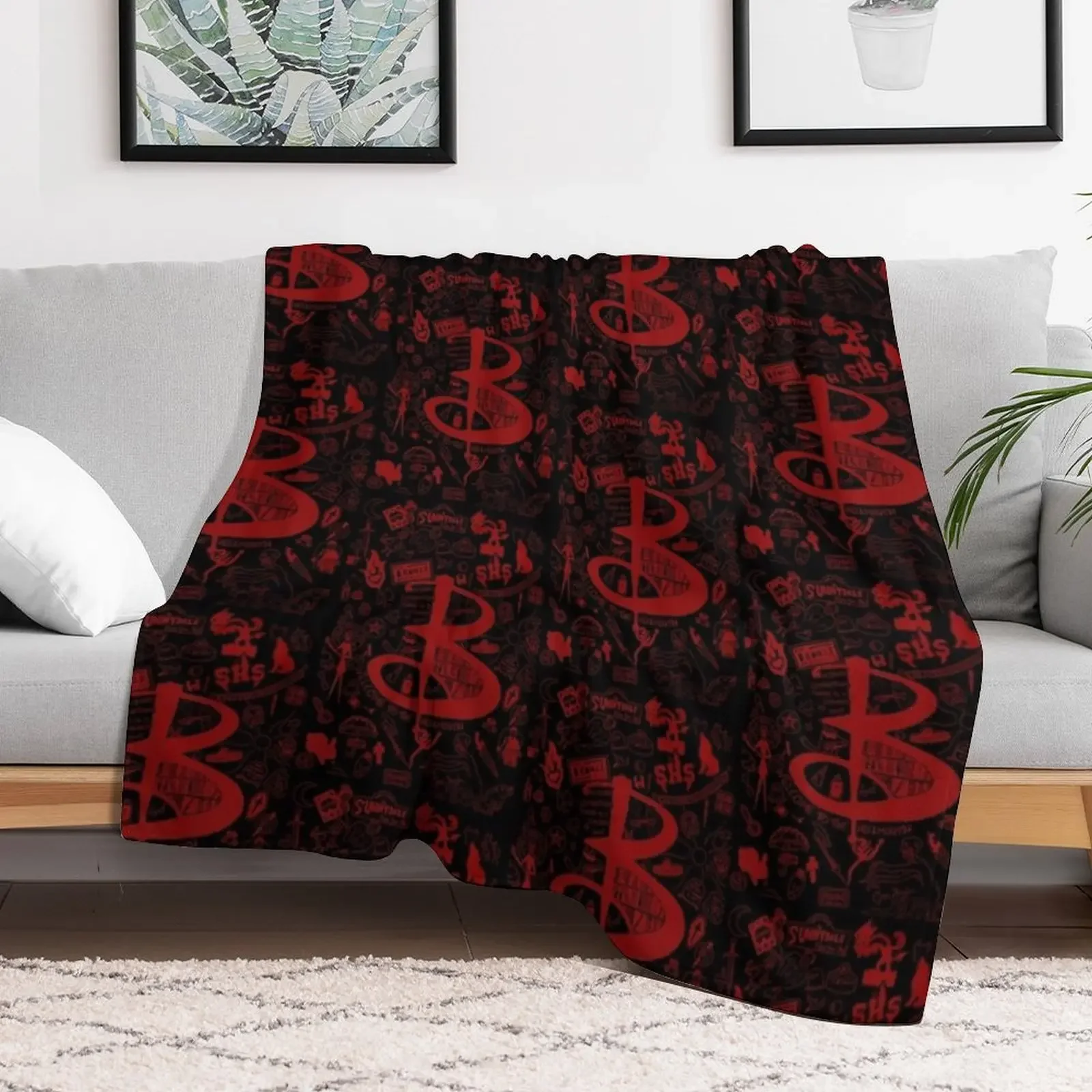 In every generation there is a chosen one... - Red Throw Blanket Fade Resistant Durable Throw Blanket