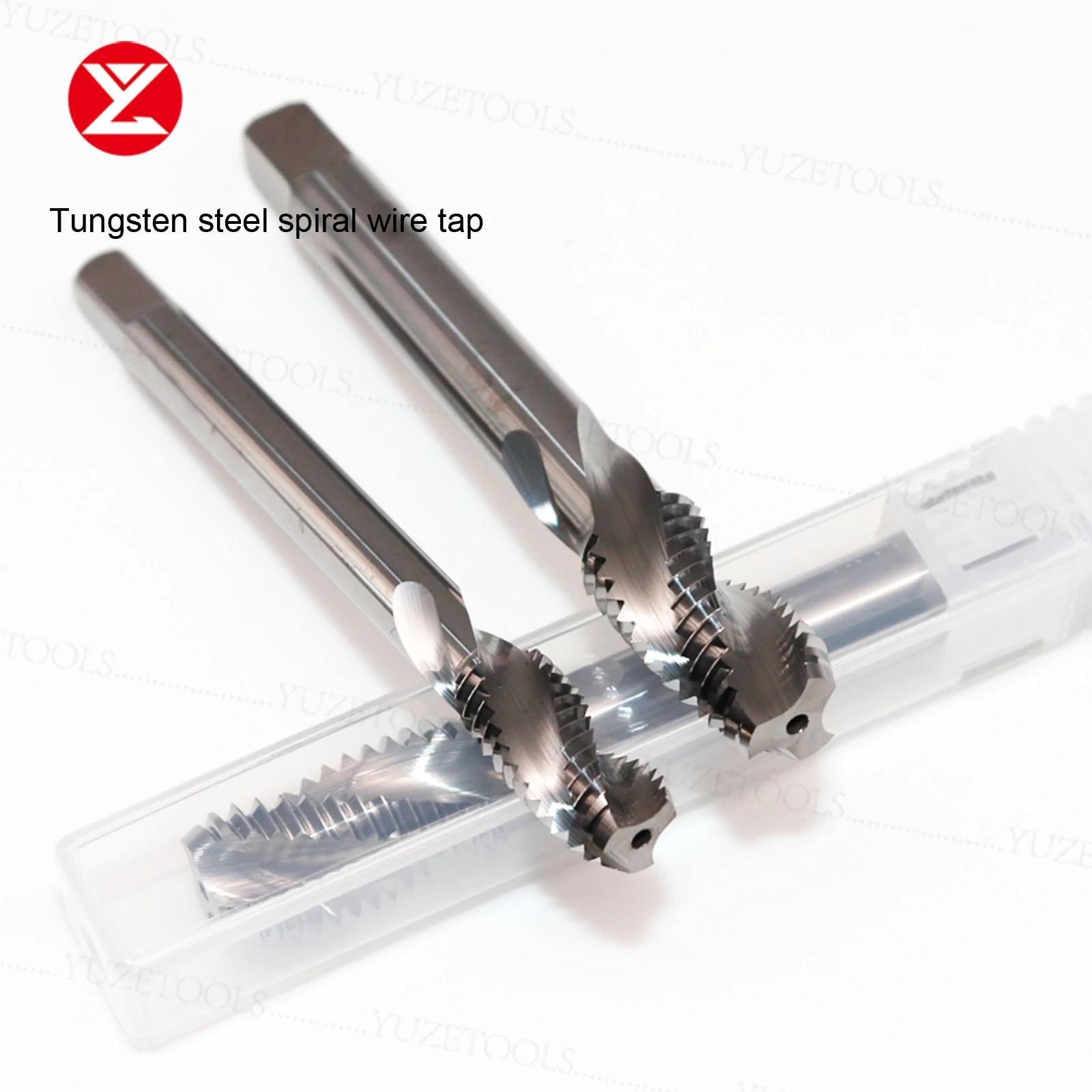 Carbide Machine Manual Tungst Tap Spiral Flute Bottoming Plug Screw Thread Tap M2.5 M4 M5 M6 M8 M10 M12 CNC Tools for Aluminum