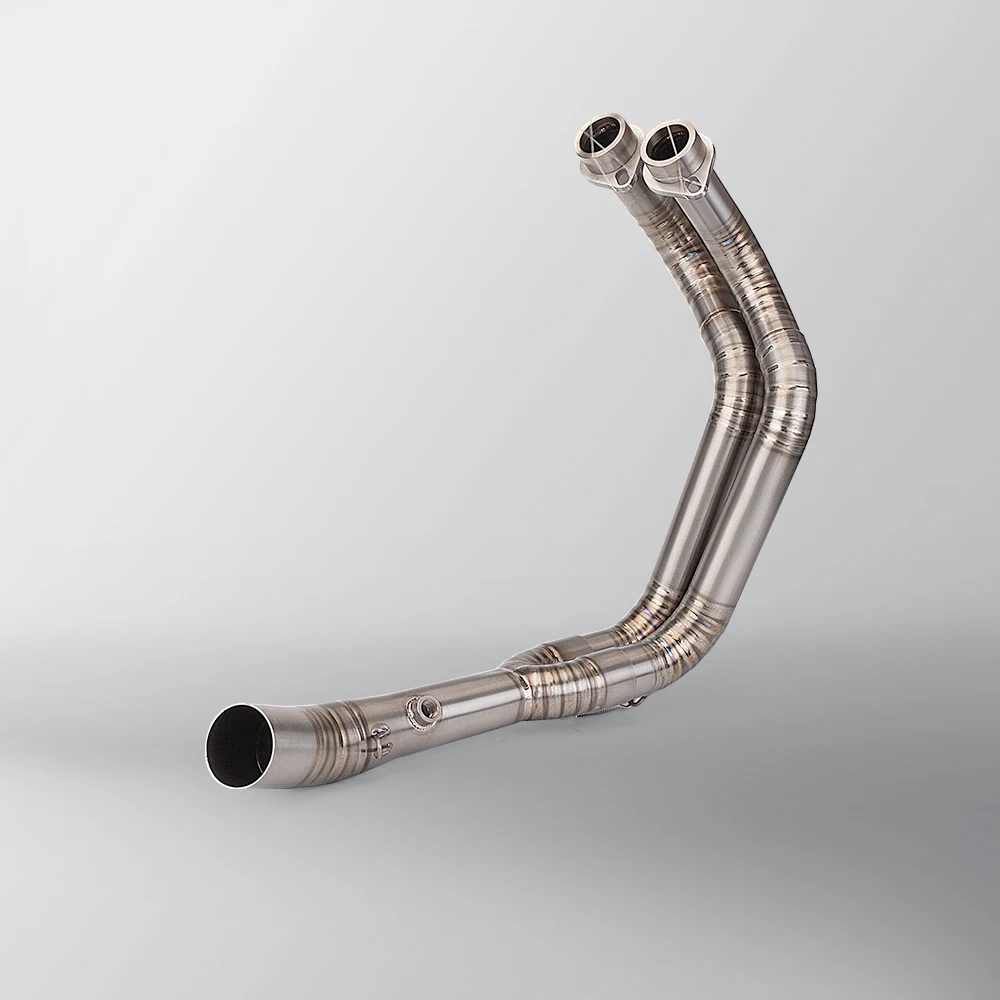 Titanium alloy full system exhaust GP70-R Racing muffler for Motorcycle MT07 XSR700 FZ700