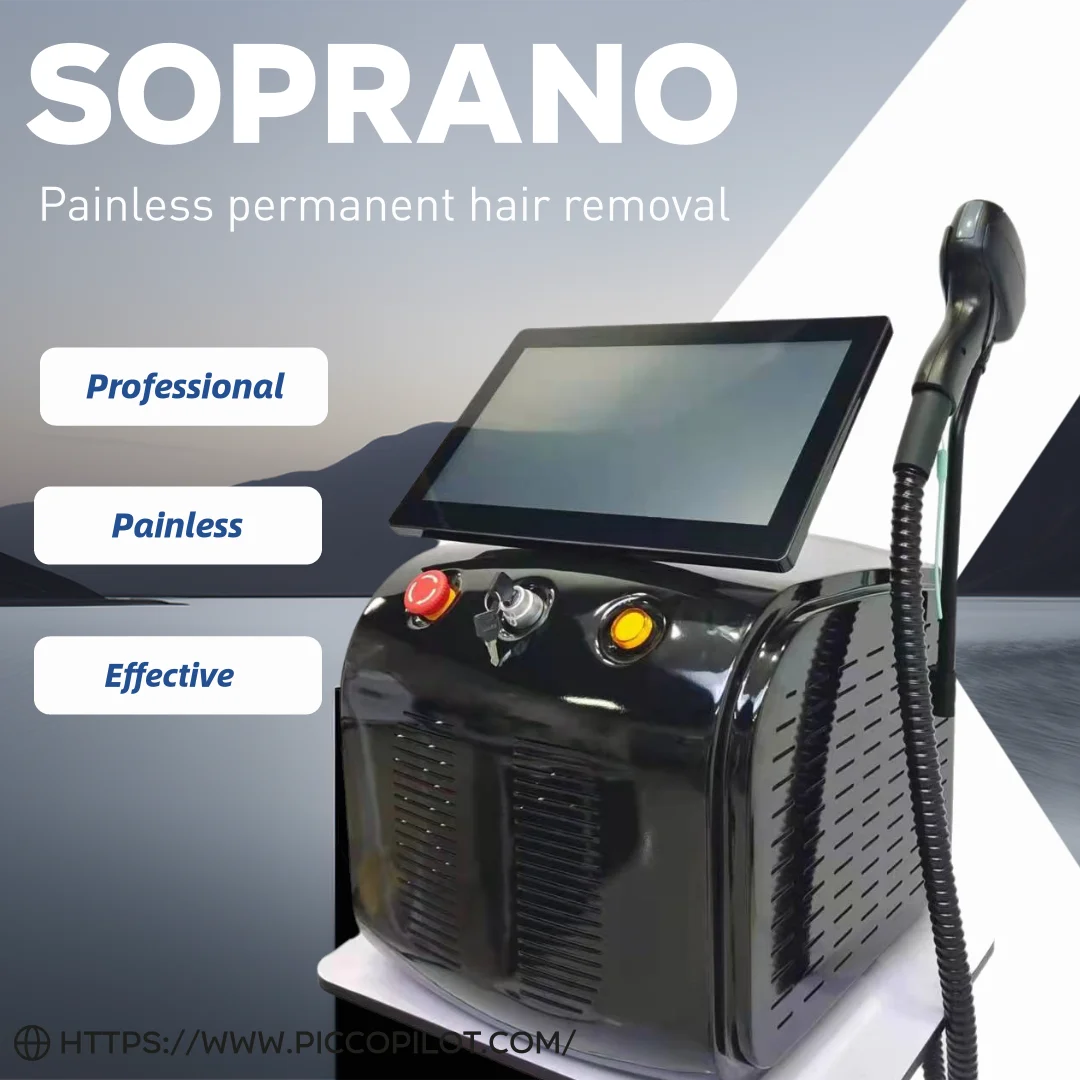2025 Four Wavelength Diode Laser Hair Removal Freezing Point Painless Portable Hair Removal Machine Salon Hot Sale New Product