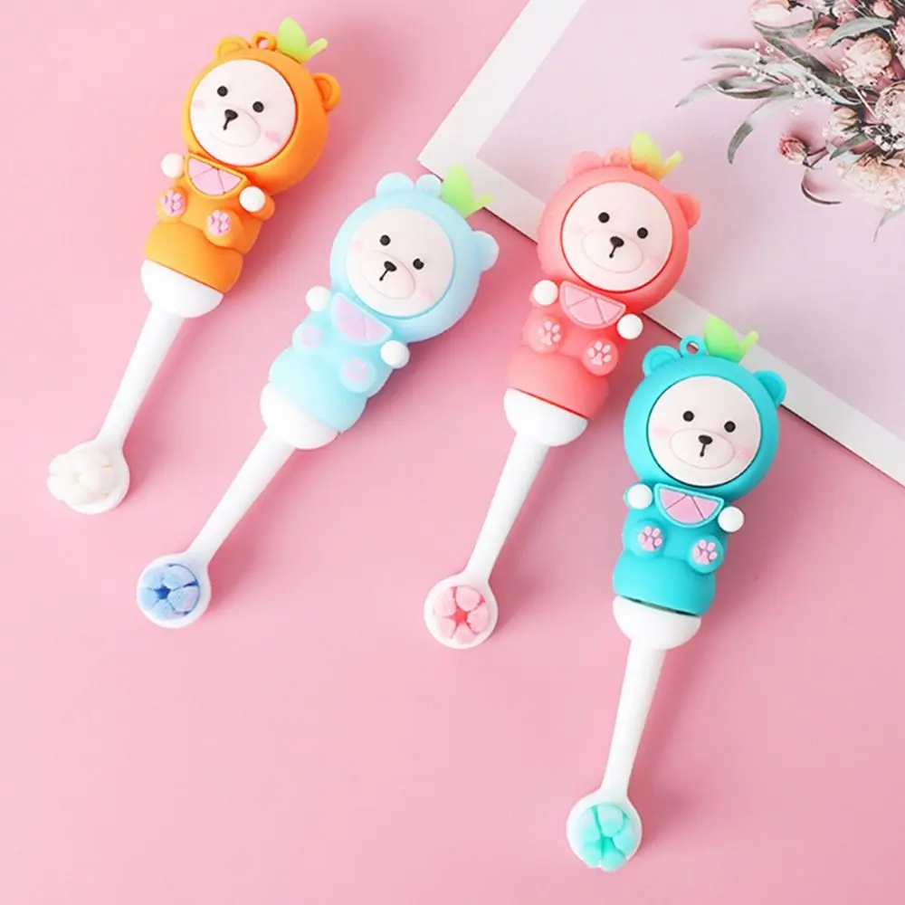 

Anti Slide Handle Baby Care Product Multi-color Silicone Toothbrush Children's Toothbrush Kids Toothbrush Cleaning Toothbrush