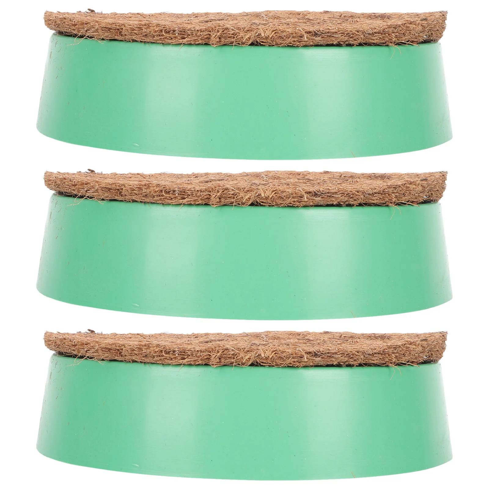 

3 set Pigeon Nest Premium Plastic Breathable Bird Breeding Accessory Multi-Function Household Nest For Small Birds Quail Pigeon