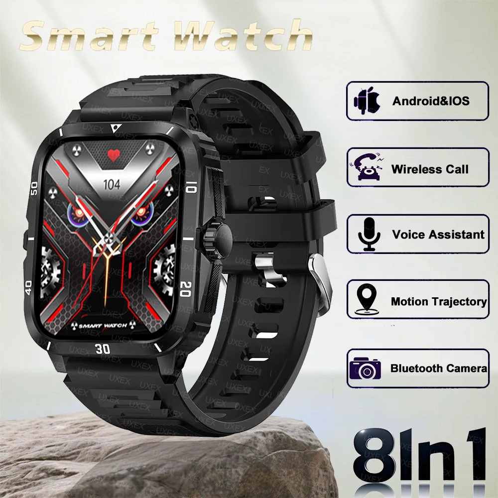 

Businesst Smartwatch Hombre Bluetooth Call HD Full Screen Health Tracking Diy Faces Gift For Women Commerce Watch Smart Men 2025