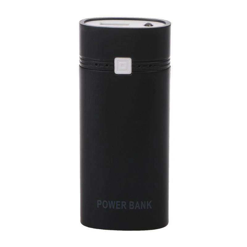 DIY 2x18650 Battery Portable 5600mAh Power Bank Box for Shell with USB for phone for  and other for smart phones without