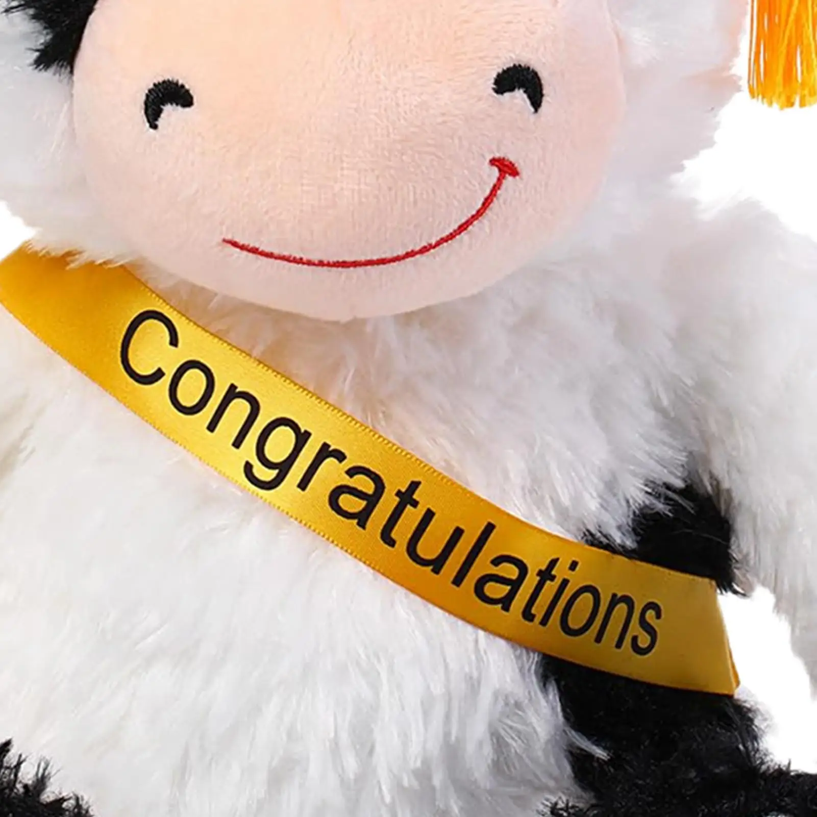 

Stuffed Cow Plush 9 Inch Soft Cute Collectible Stuff Graduation Plush For School Preschool Grade College High School