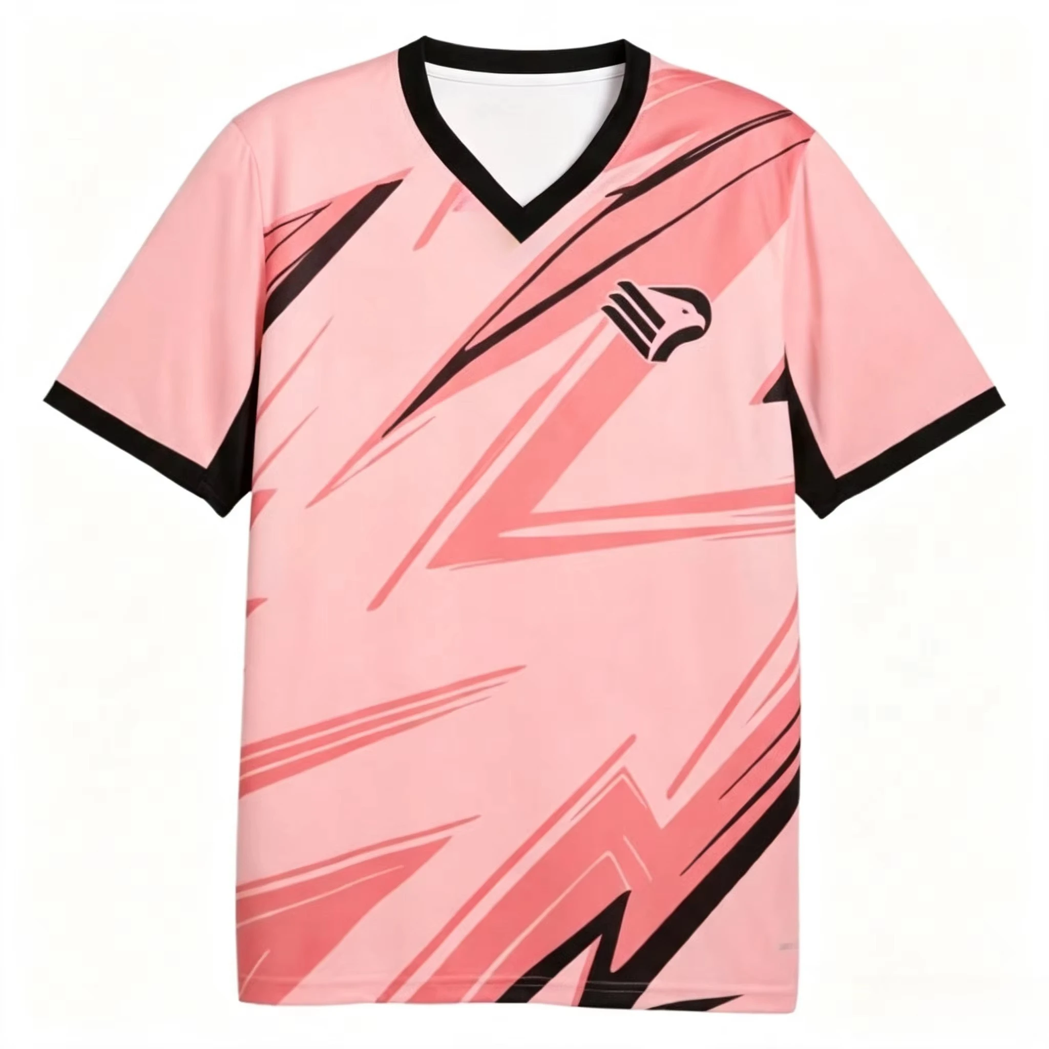 26-27 Saison Palermo Fußballtrikot, Fan-Trikot mit 3D-Druck, Herren Sommer-Trainings-Sweatshirt, atmungsaktiv und schnelltrocknend – Detail 3
