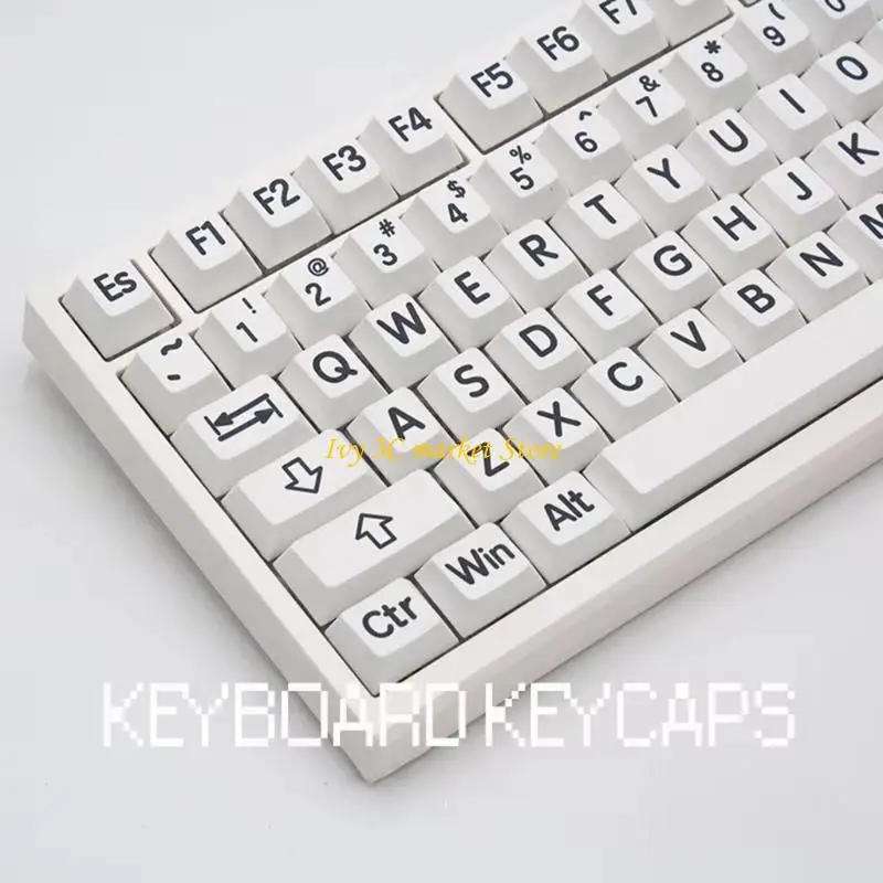 

D7YC PBT Coolcaps в Bold Black Font для механических клавиатур, обеспечивающих комфорт