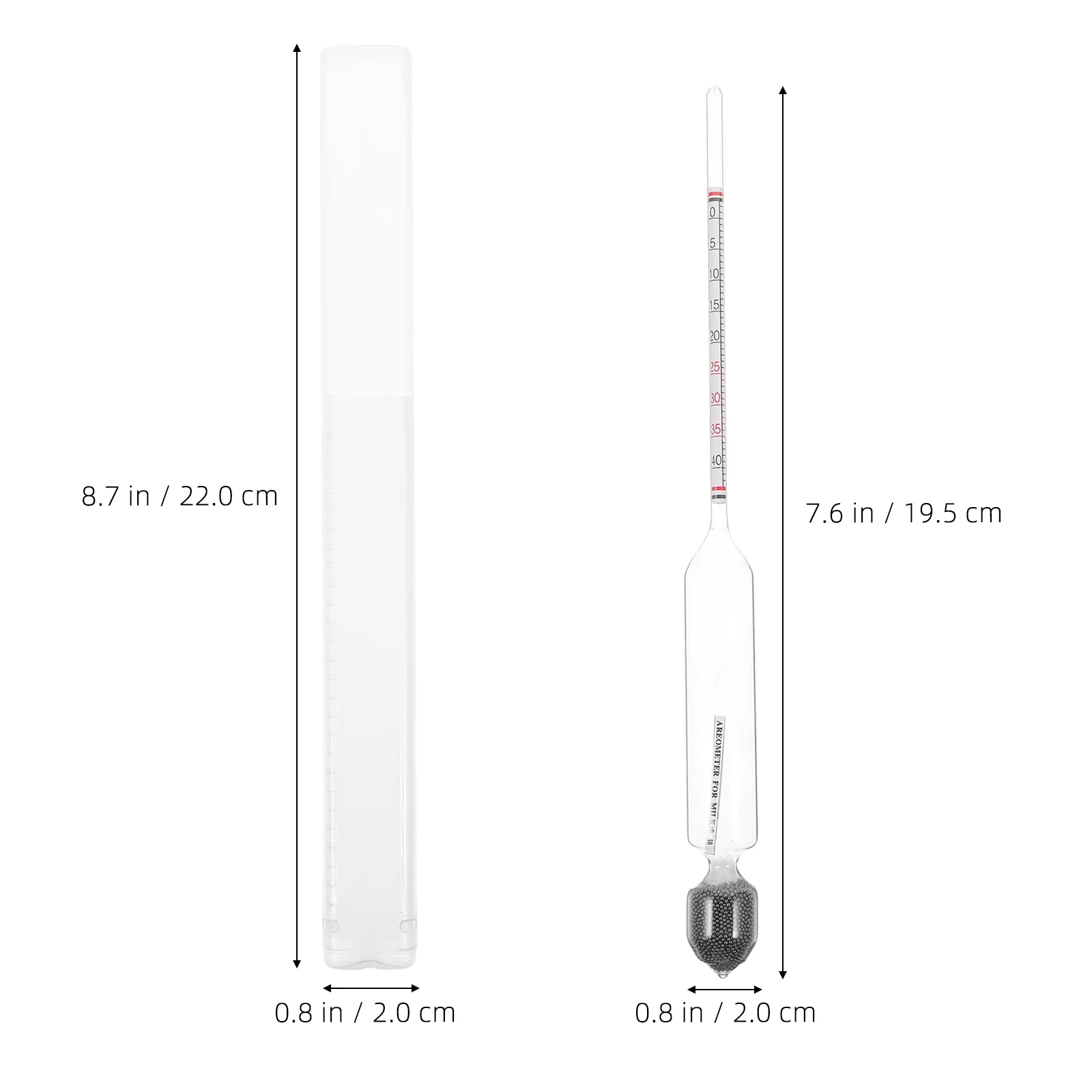 Lactometer Milk Hydrometer For Measure Measuring Lactate Beginners Degree Tools