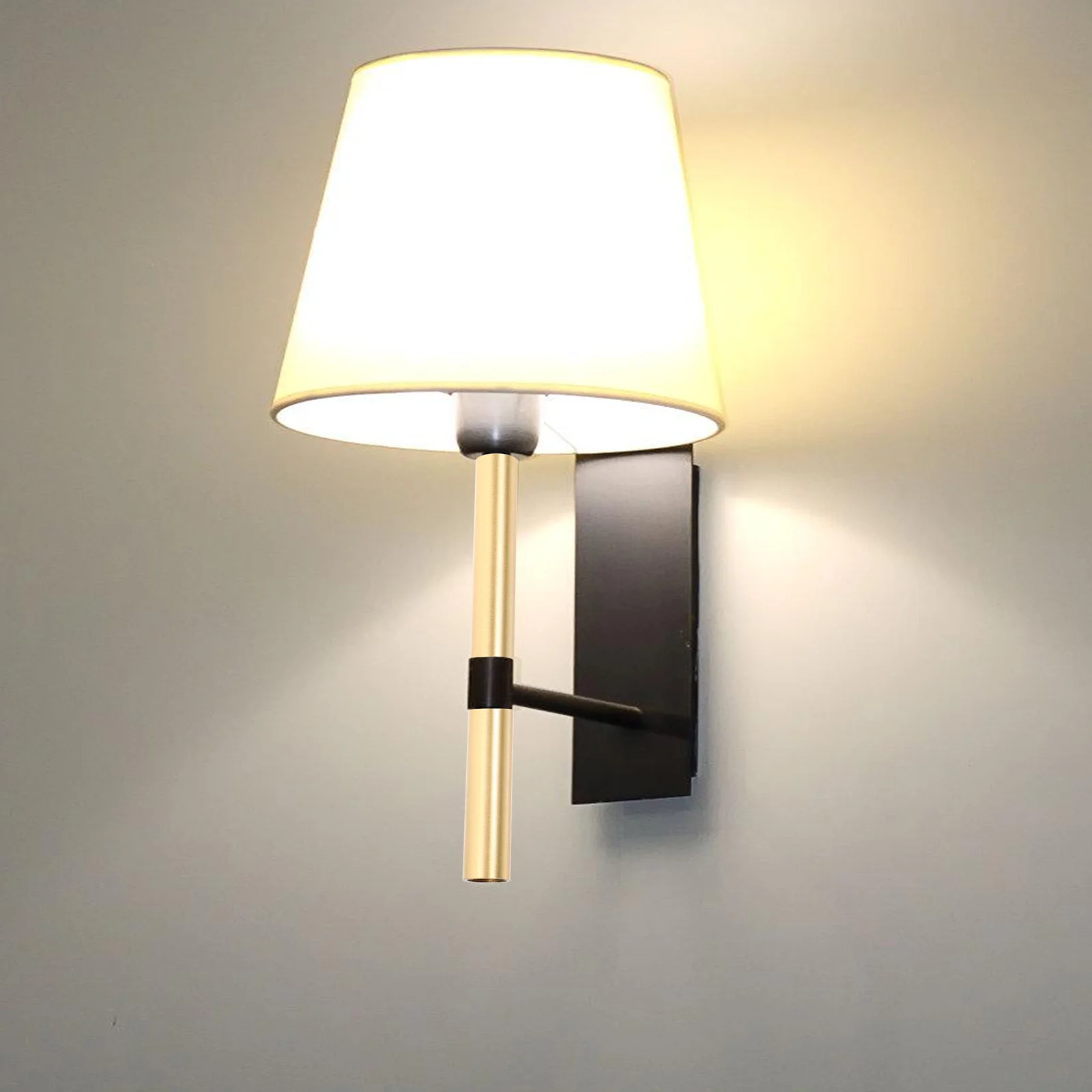 

100Mm Copper Inner Thread Tube Straight Lamp Stem for Hanging Lamp Kits DIY Lighting Fixture Downrods and Parts Repair