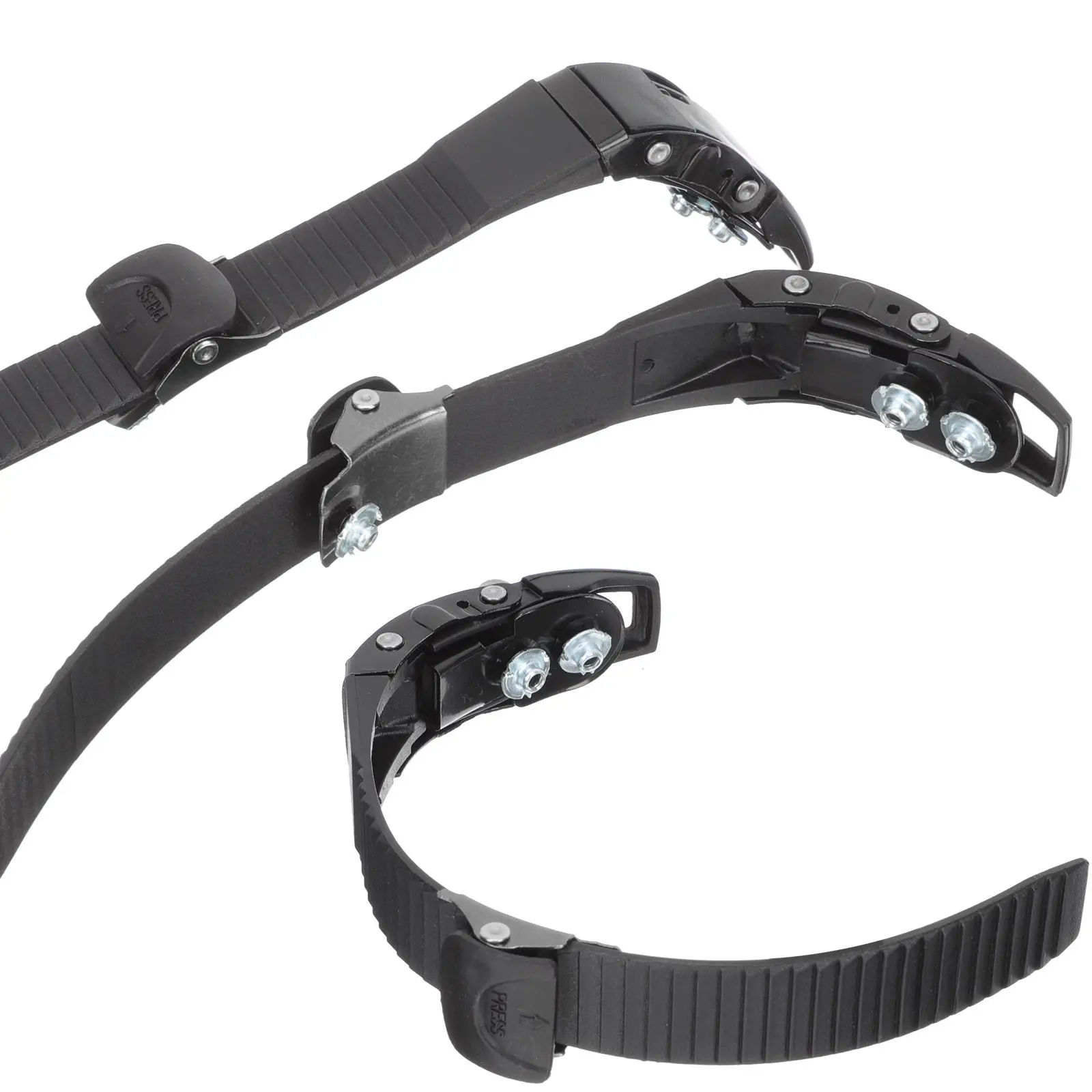 

2 Pcs Buckle Strap Skate Replacement Repalcment Roller Pp Buckles Skating Accessories