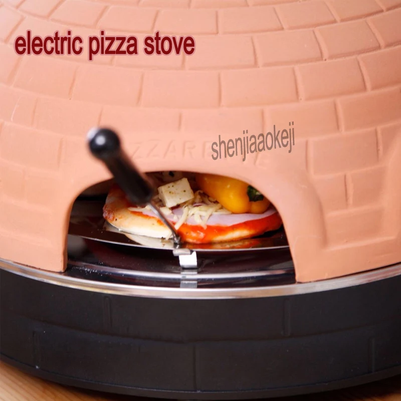 Бытовая электрическая мини-печь для пиццы на 3-5 человек, 220 В, 800 Вт, 1 шт.