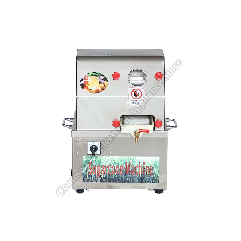 

Электрическая соковыжималка для сахарного тростника, небольшая коммерческая настольная соковыжималка для имбиря и сахарного тростника, соковыжималка для фруктов и овощей