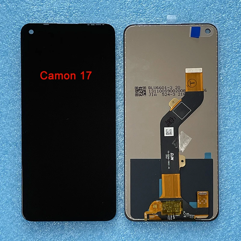 6.6 For Infinix Tecno Camon 17 CG6 CG6j LCD Display Screen Touch Panel Digitizer For Tecno Camon 17 Pro CG8 LCD Replace Display