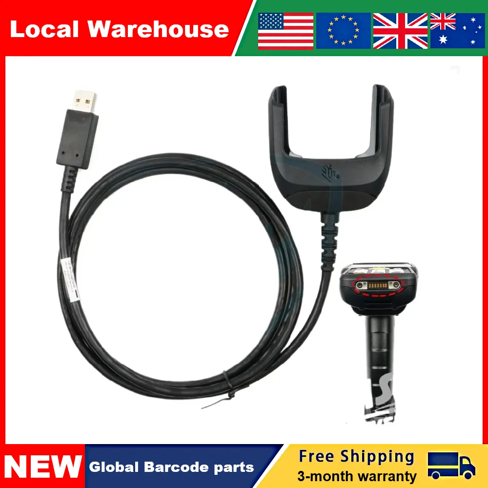 For Zebra USB Comm & Charging Cable Symbol MC3300 CBL-MC33-USBCHG-01