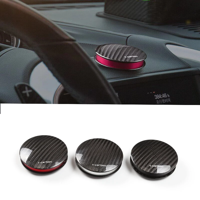 Automobile air conditioner carbon fiber perfume seat interior air purifier humidifier diffuser universal accessories