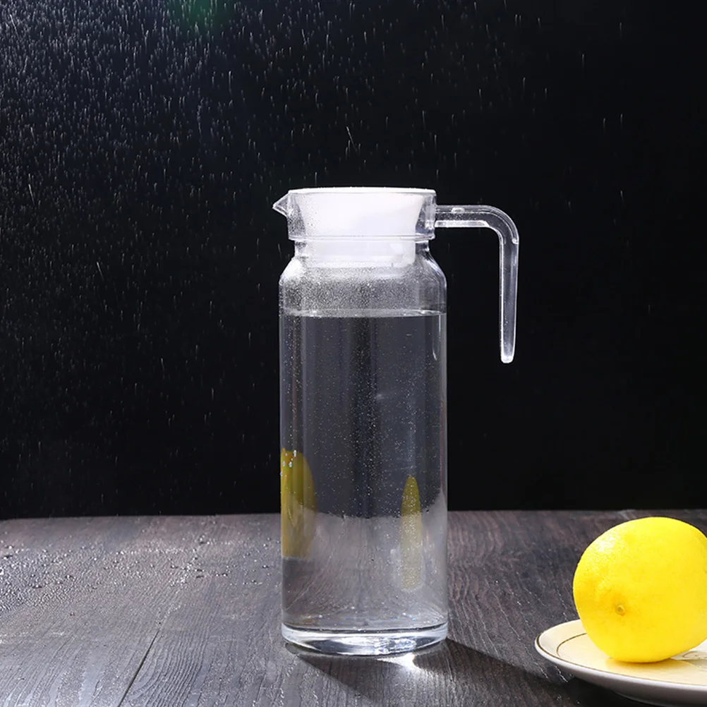 

6 Pcs Water Pitcher Cooler Lid Kettle Lids Barrel Juice Beverage White Carafe Replacement Practical Household