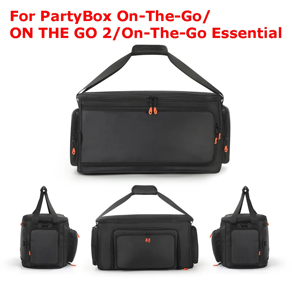 

For PartyBox On-The-Go/ON THE GO 2/On-The-Go Essential Carrying Case Set Portable Speaker Travel Bag Shockproof Dustproof
