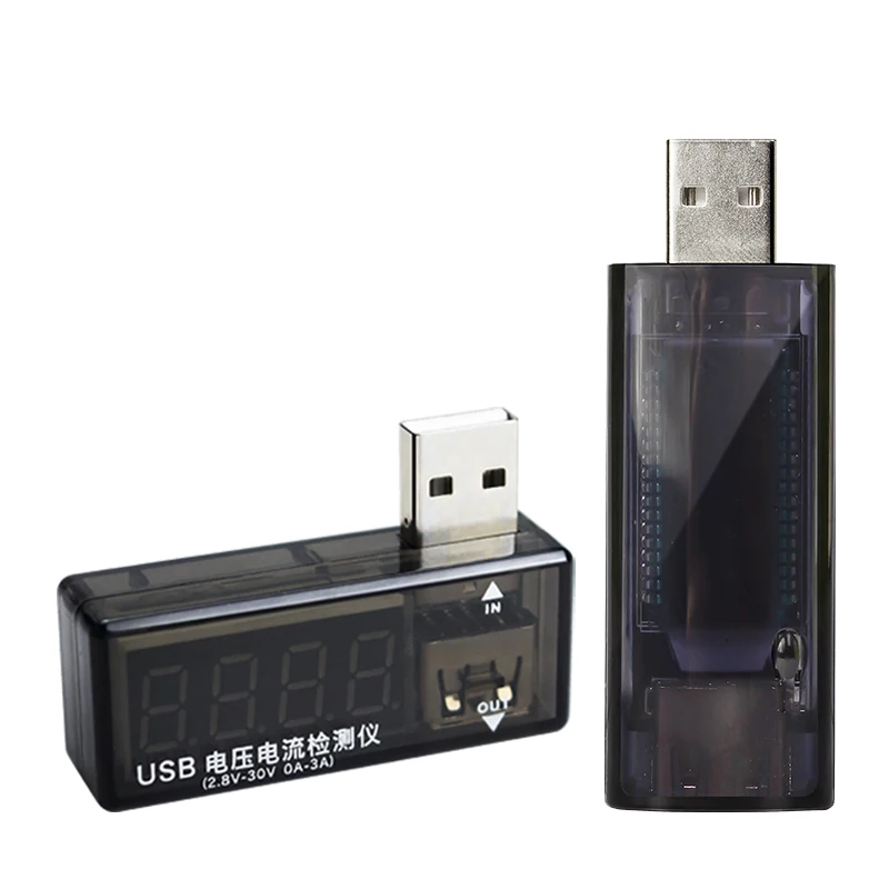 OSS S102 المزدوج USB الجهد الحالي شاحن الطاقة الكاشف شاشة ديجيتال اختبار قدرة متر الفولتميتر مقياس التيار الكهربائي