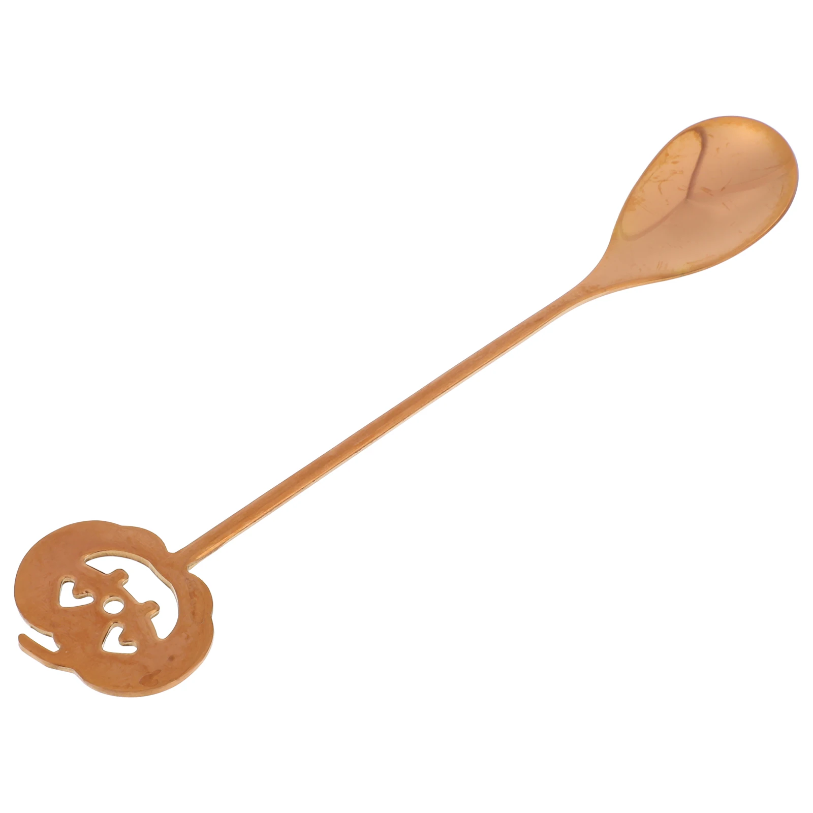 

Pumpkin Head Spoon Stainless Steel Halloween Cutlery Dessert Spoon Party Gathering Teaspoons Ice CreamSpoons Baby DinnerSpoons