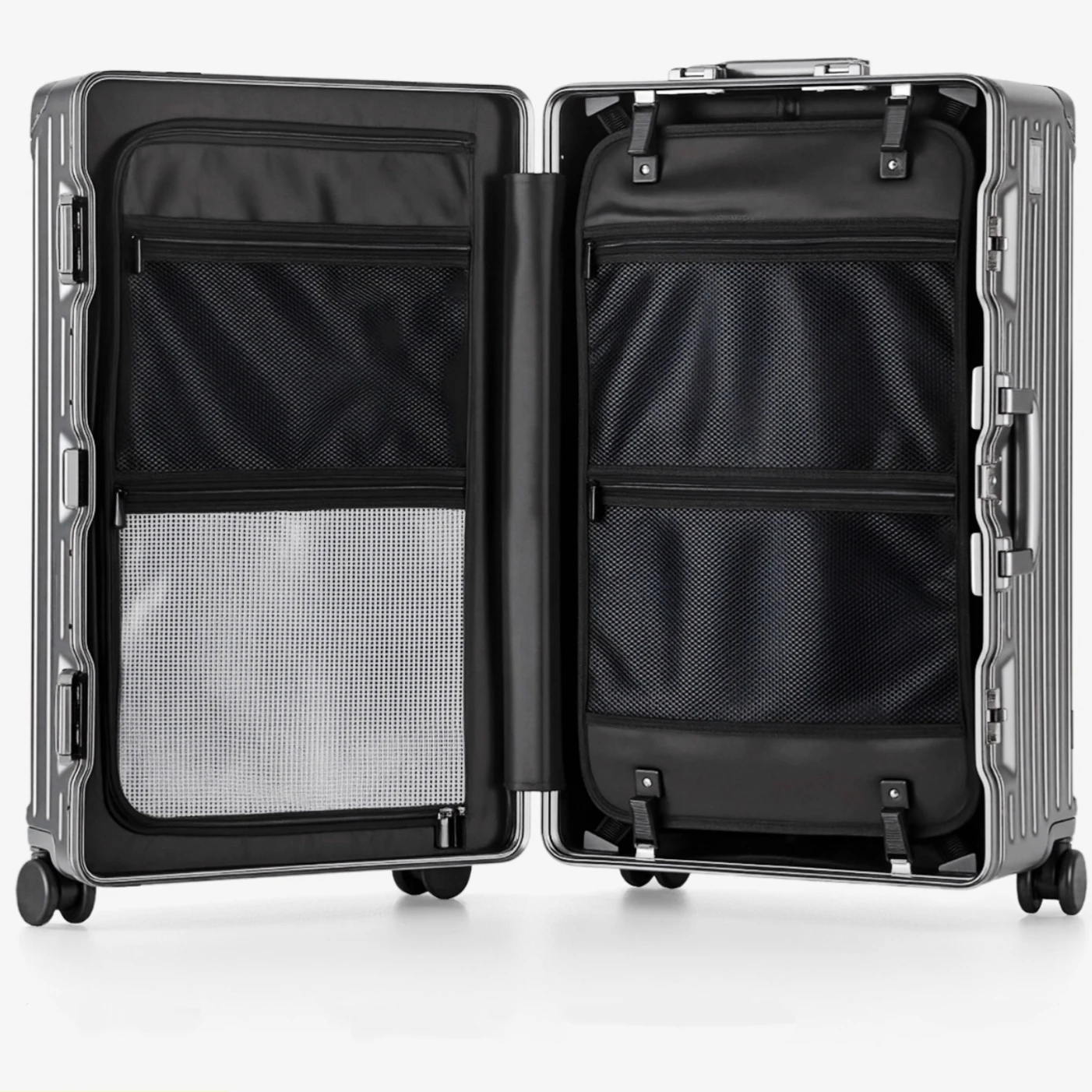 30/28/26/24/20 بوصة حقيبة سفر عالية الجودة رشاقته مادة الكمبيوتر حقيبة تروللي بعجلات مع إطار من الألومنيوم TSA قفل المتداول الأمتعة #6