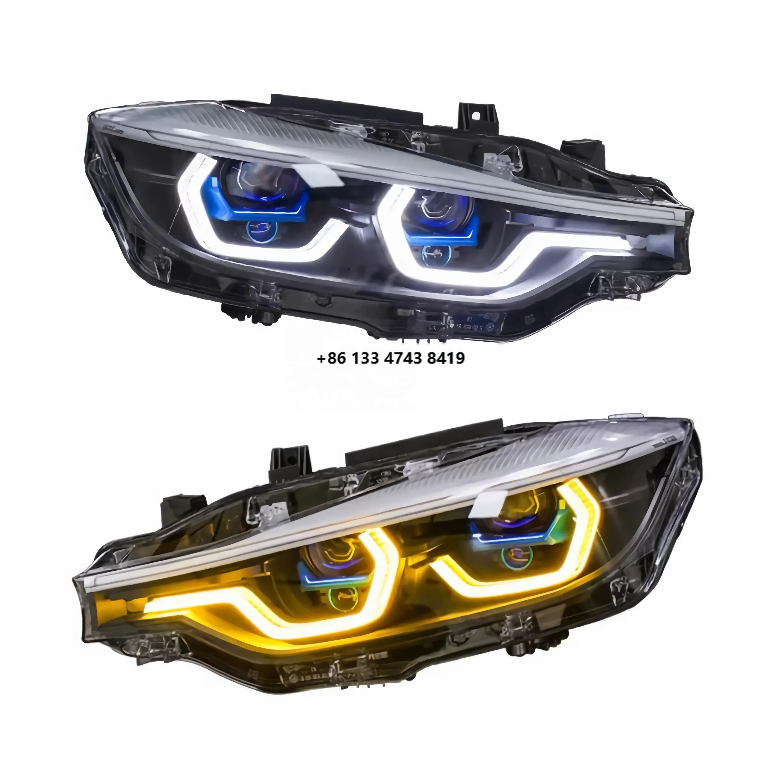 

2014-2022 3 Series F33 F30 F87 Headlight Assembly 55w Plug and Play Light Emitting Diode Headlight 6000K Color Temperature New