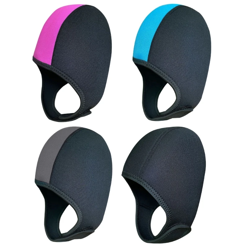 

Wetsuit Hood 2.5mm Thermal Dive-Cap Neoprene Diving Hood Wetsuit Hat for Men Women Swimming Sailing-Water Sports