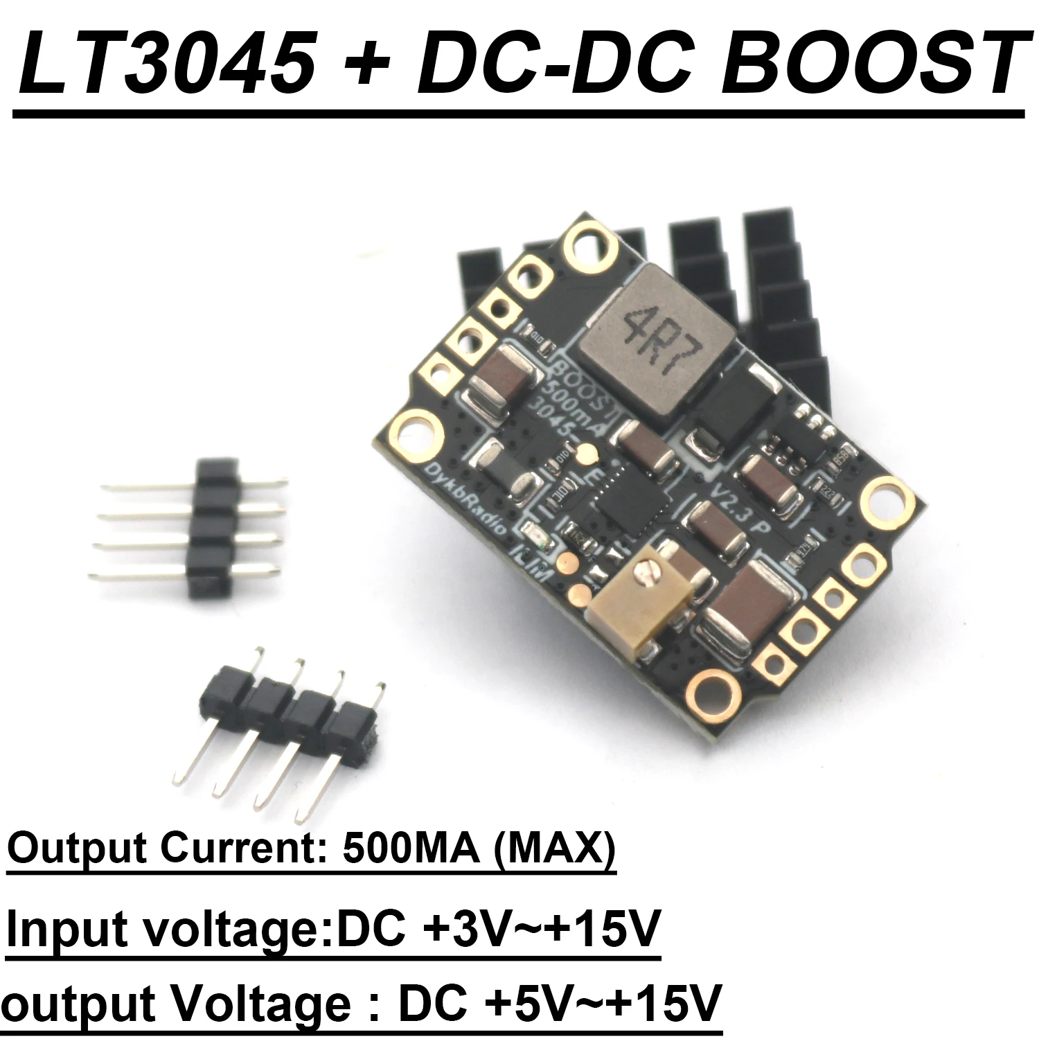 ﻿ LT3045 DC-DC Boost Power Supply Low Noise Linear Voltage Regulator Battery 3V 5V 9V 12V 15V Booster Audio RF Radio Amplifier