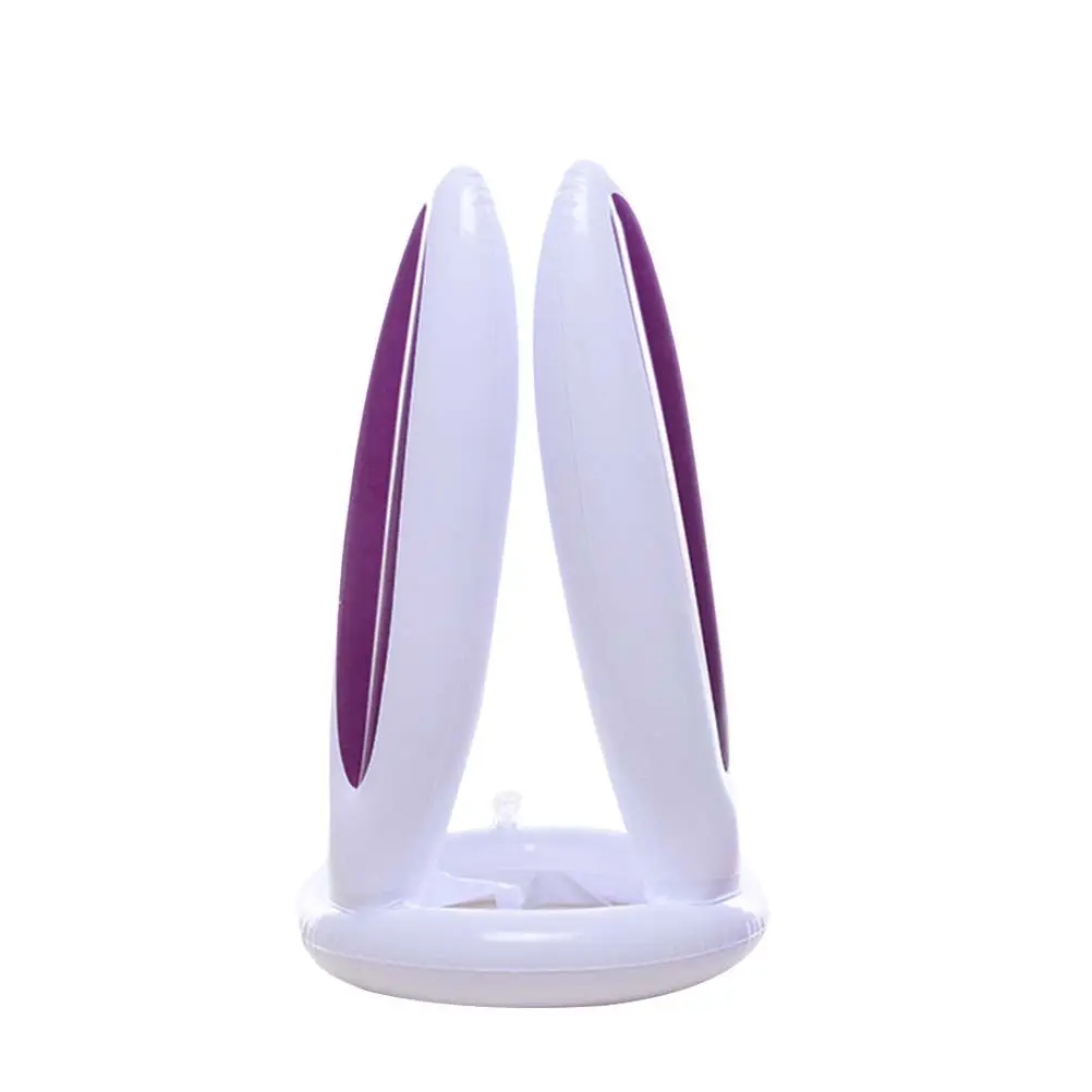 

5Pcs Inflatable Bunny Ring Toss Game Set 1 Bunny Ear 4 Rings Easy Inflate Deflate Indoor Outdoor Party Family