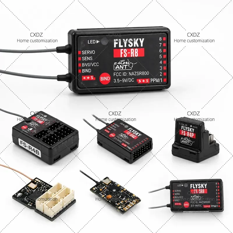 FLYSKY G7P Remote Control ANT Protocol Receiver 478 Channels Compatible with R4P D B R7P SR8 All in One