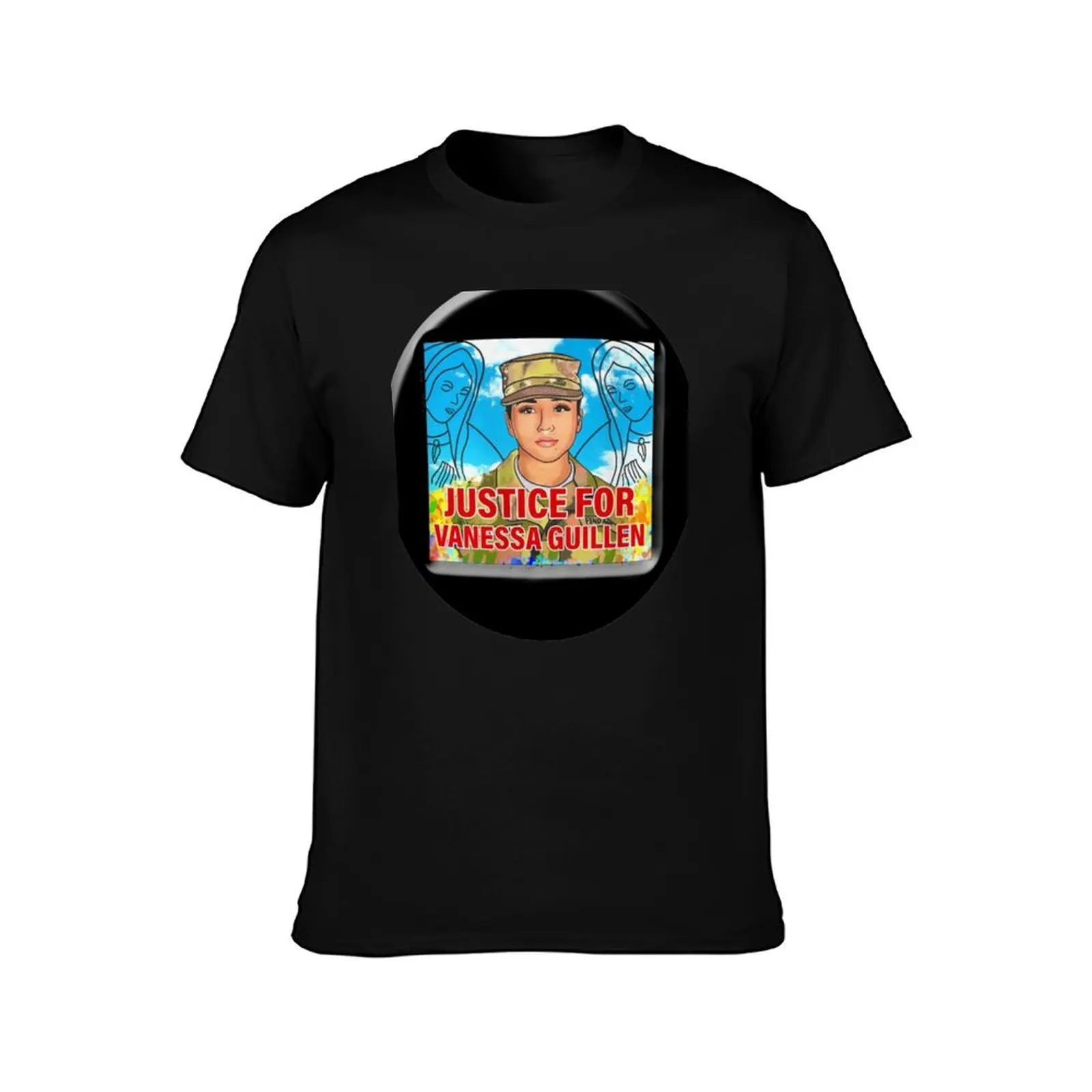 justice for vanessa guillen shirt T-Shirt Summer Casual Cotton Tee Oversized Streetwear Tops Vintage Graphic Print