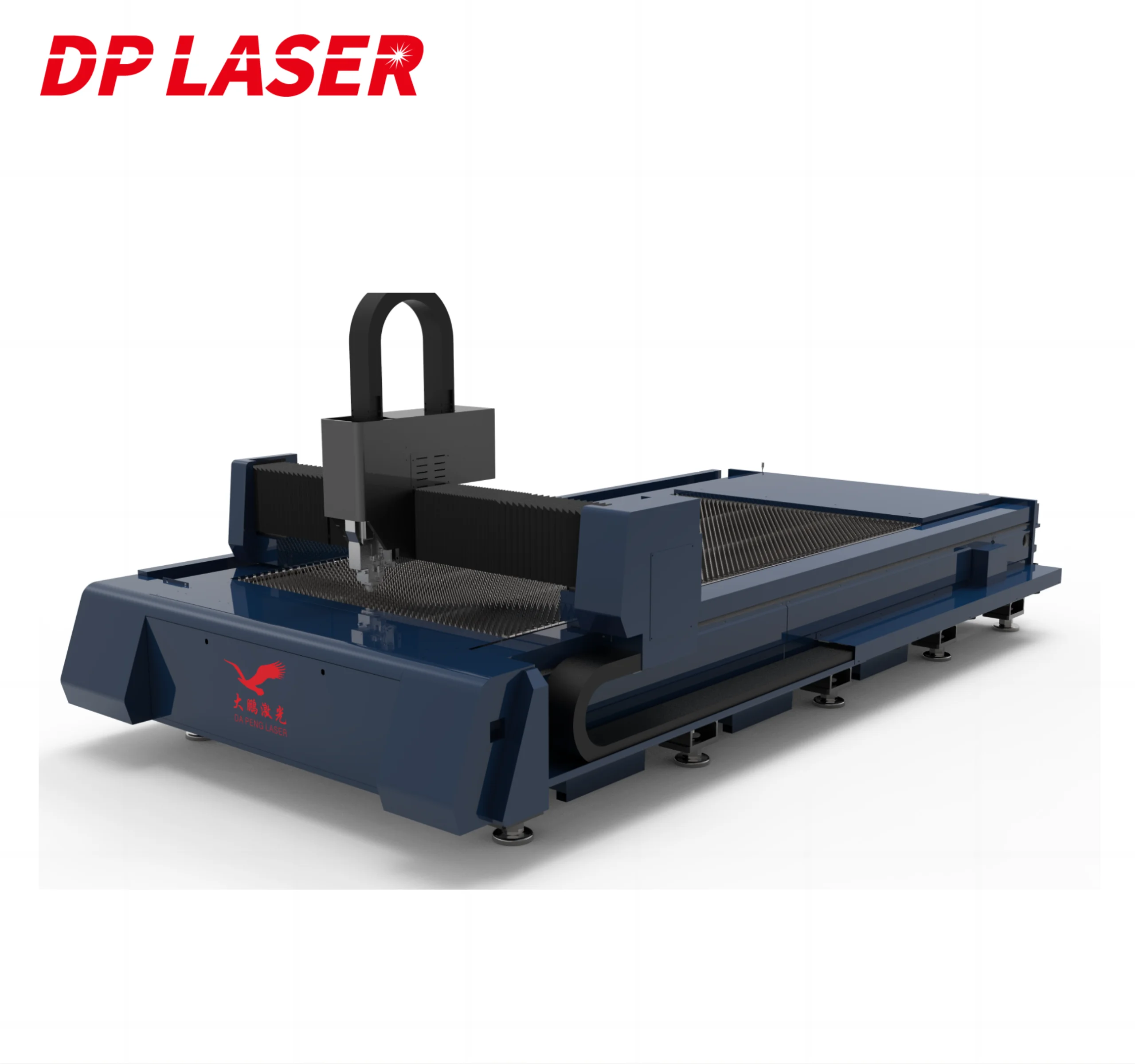 

3000W Water Cooling Over Speed Laser Cutter Single Table CNC Metal Sheet Fiber Laser Cutting Machine