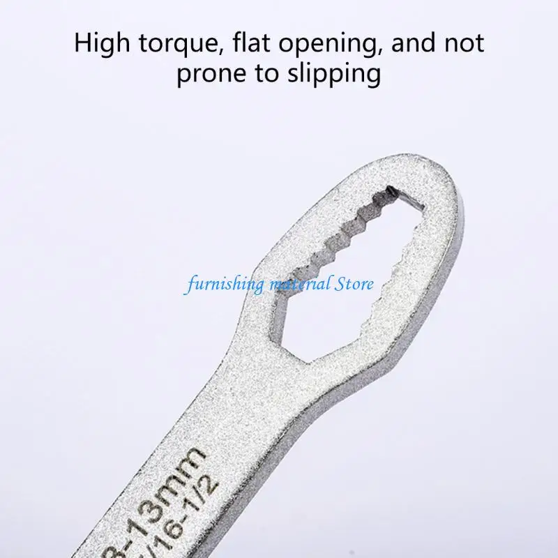 Y5GD 2Pcs Multifunction 8-24Mm Hand Tool Wrenches Convenient Repair Auto Mechanical