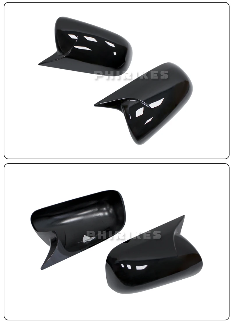 Cubierta De Espejo Retrovisor Con Efecto Fibra De Carbono Para Toyota Corolla Hatchback 2019, ABS, Adhesivo