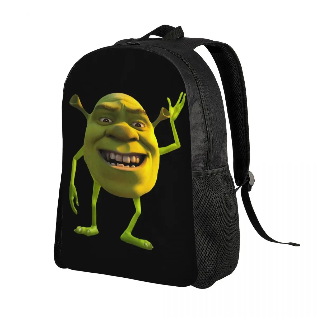 Custom Shrek Wazowski Classic Laptop Backpack Women Men Basic Bookbag for School College Students Bags