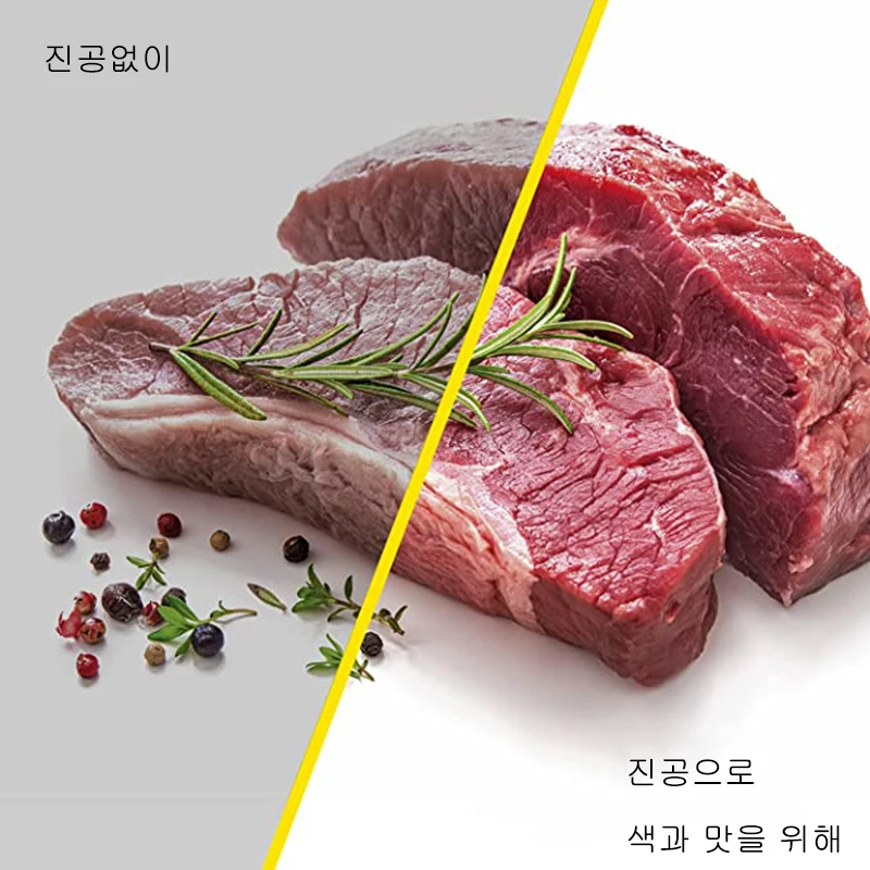 식품 진공 밀봉 필름 소형 포장 기계, 가정용 열 밀봉기, 비닐 봉지 포장기, 가정 주방 EU 플러그