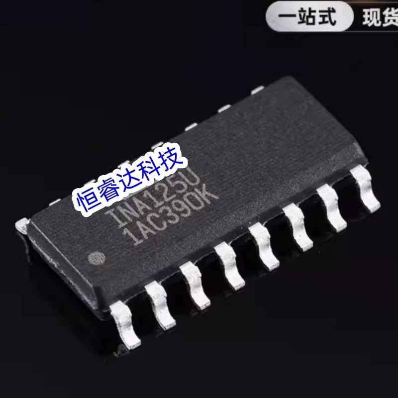 1-5PCS Original INA125U INA125UA SOP16 Chip Brand New Imported Instrument Amplifier