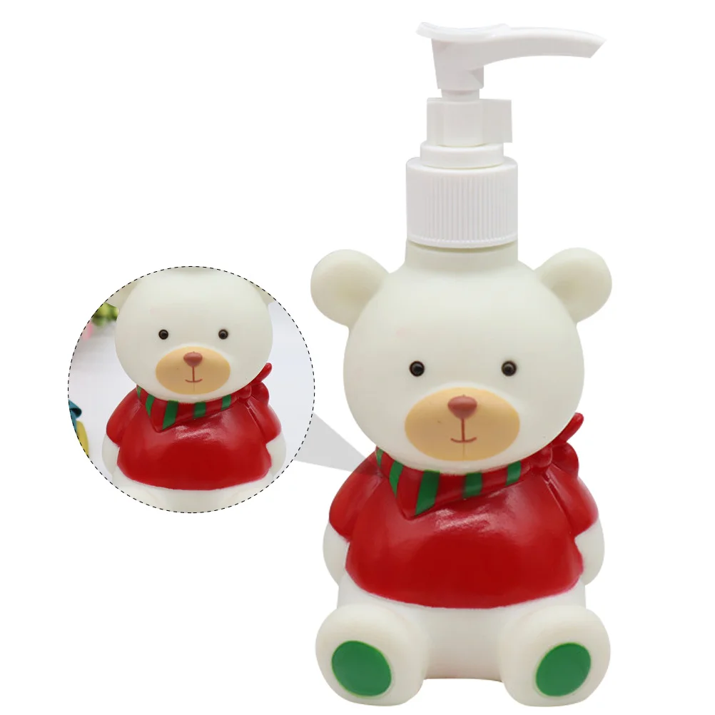 

1Pcs Press Type Lotion Dispenser Bottle Adorable Durable Refillable Shampoo Pump Portable Bathroom Essential Shampoo Bottle