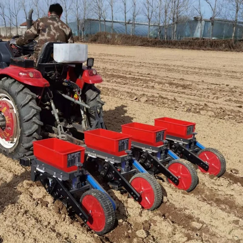 

Farm equipment machine corn-precise-seeder walking tractor peanut seed planter 4row pneumatic corn seeder