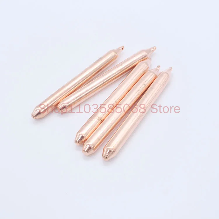 5pcs Diameter 8mm*50-500mm Pure Copper Tube Heat Pipe Radiator / Diy Heatpipe / LED Heat Thermal Conductivity Copper Tube