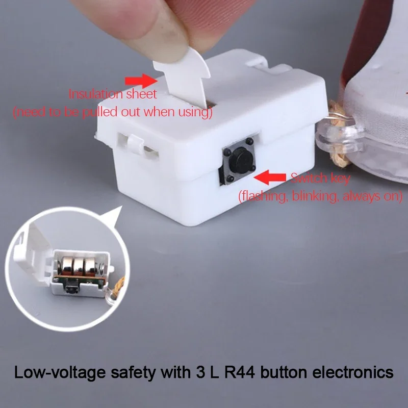 Mini LED Christmas Night Light For Christmas Tree Home Decoration Pendant Lamp Festival Party Drop Ornament Hanging Night Lights