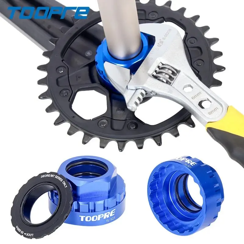 TOOPRE 12 Speed Direct Installation Disc Disassembly Tool M7100/M8100/M9100 XT Tooth Disc Installation Sleeve