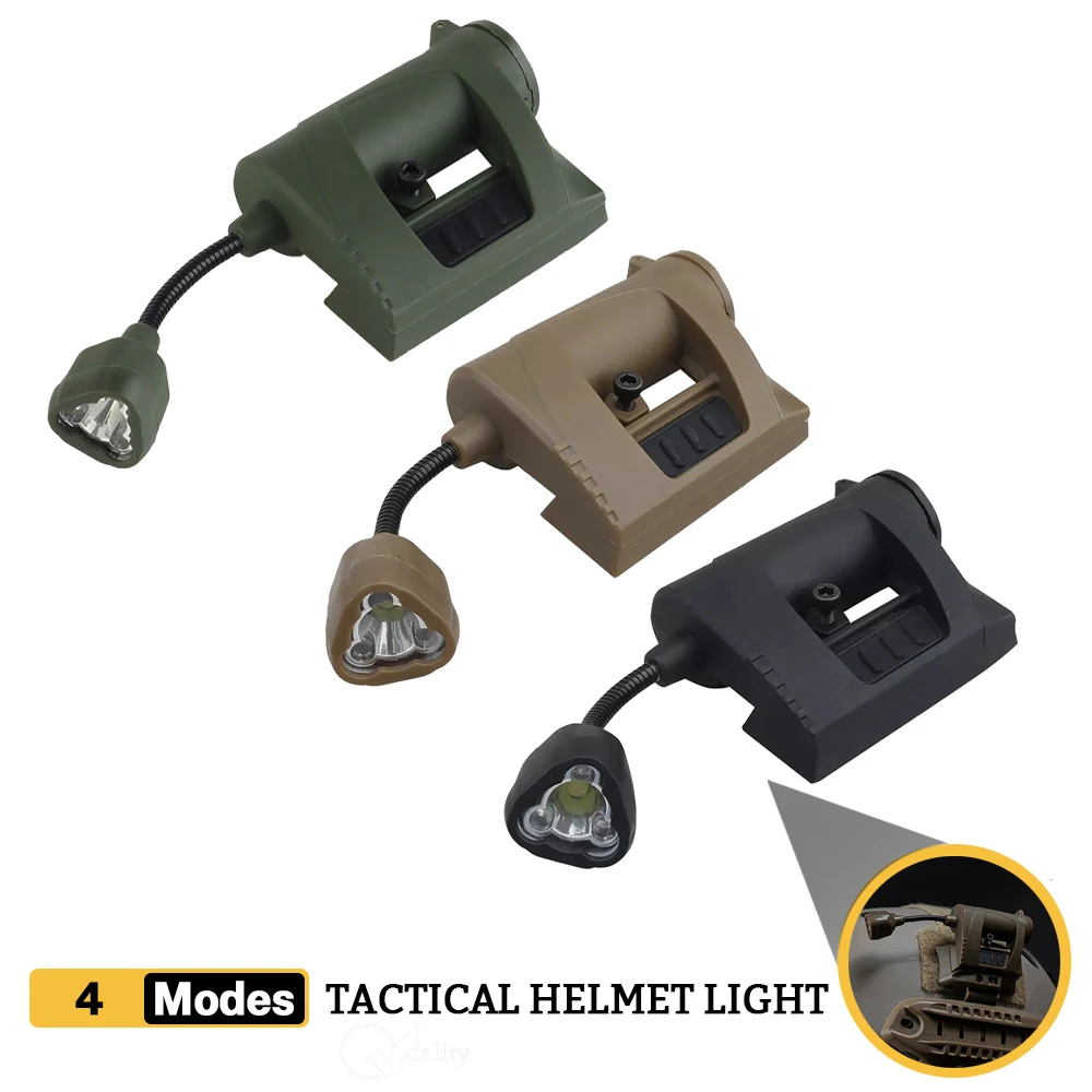 Tactical helmet light. Helmet lighting system MPLS helmet LED flashlight, outdoor night auxiliary lighting, for hunting