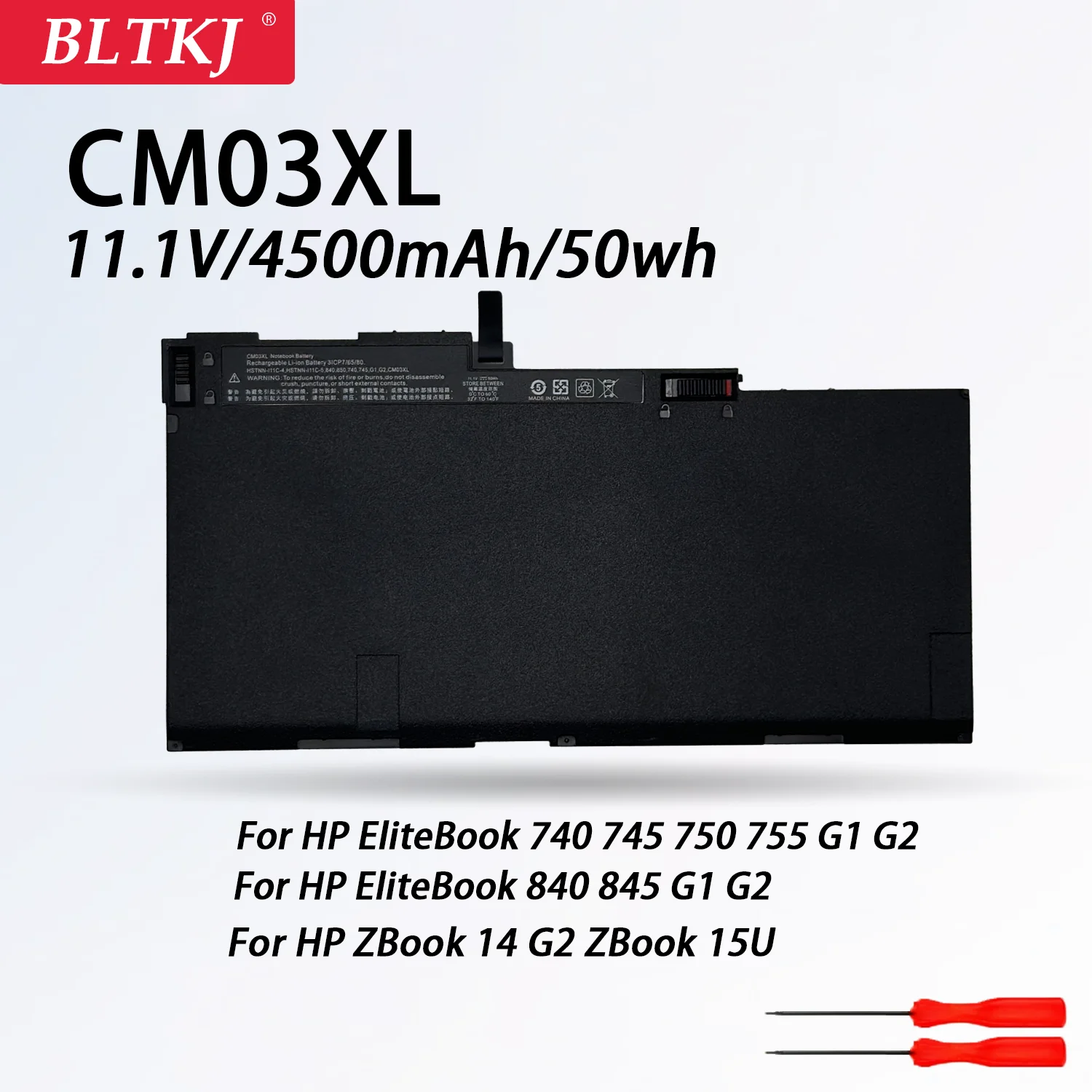 CM03XL Laptop Battery For HP EliteBook 840 845 850 740 745 750 G1 G2 Series HSTNN-DB4Q HSTNN-IB4R LB4R ZBook 14 G2 15u