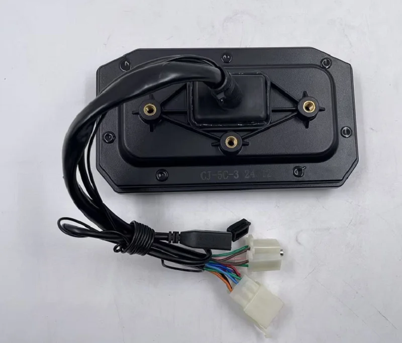 หน้าจอแสดงผลมาตรวัดความเร็ว TFT 48V 60V 72V 96V 108V พร้อม ONE-LIN และ CAN-BUS สำหรับจักรยานยนต์ไฟฟ้า สกู๊ตเตอร์ไฟฟ้า และมอเตอร์ไซค์