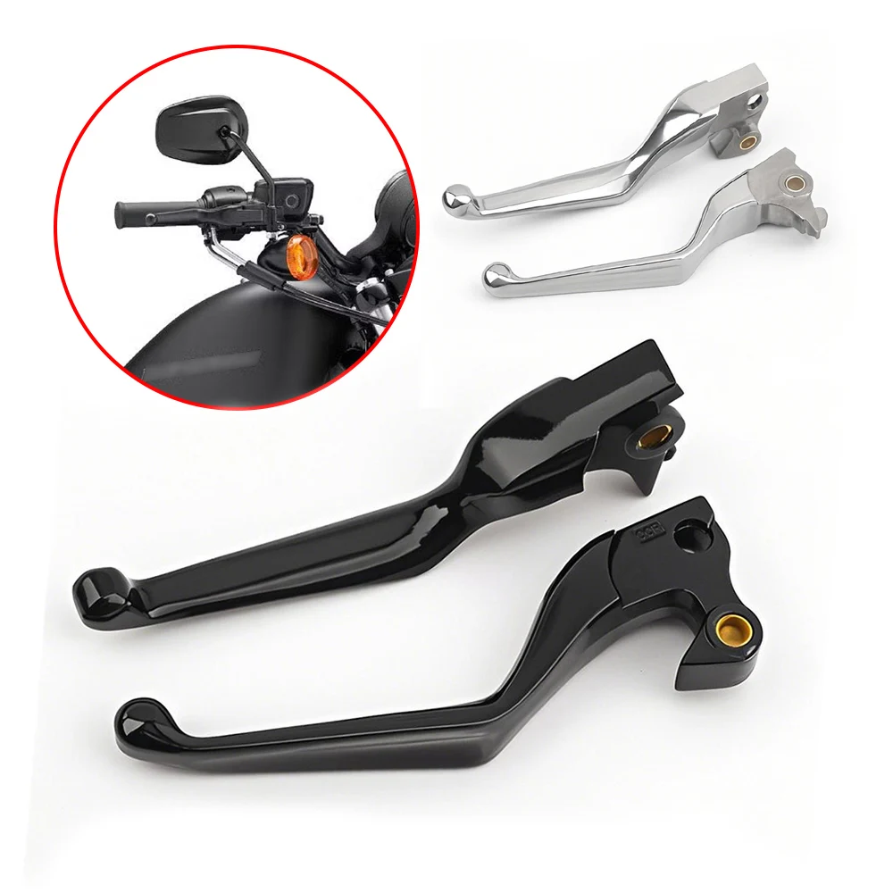 Para harley sportster ferro xl883 xl1200 xl883r xl883c xl 883 1200 2004-2013 2012 2011 acessórios da alavanca de freio embreagem da motocicleta